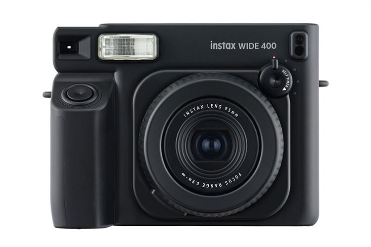Máy chụp ảnh lấy liền Fujifilm Instax Wide 400 Đen Màu Đen