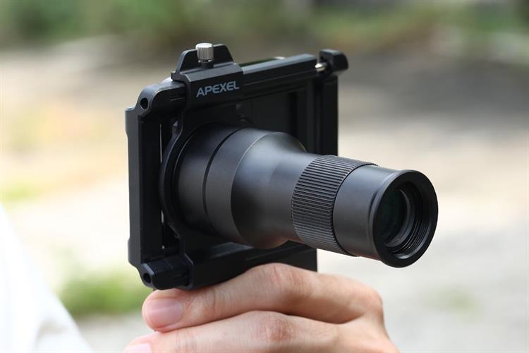 Ống kính tele zoom 6X Apexel APL-TM6 Màu Đen