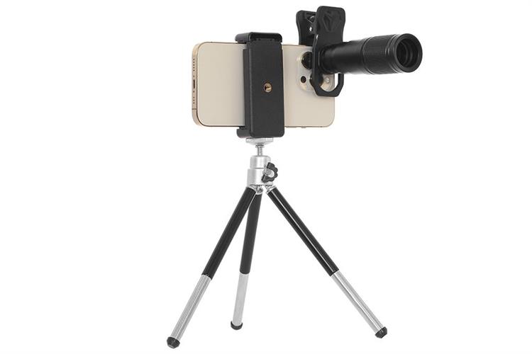 Ống kính tele zoom 8X Apexel APL-22X105-4IN1 Màu Đen