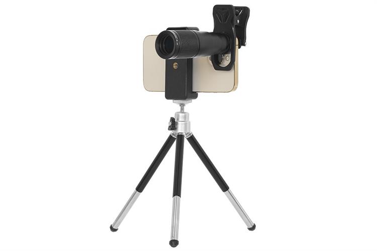 Ống kính tele zoom 8X Apexel APL-22X105-4IN1 Màu Đen