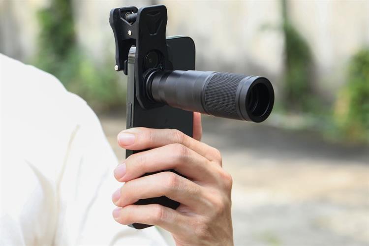 Ống kính tele zoom 8X Apexel APL-22X105-4IN1 Màu Đen