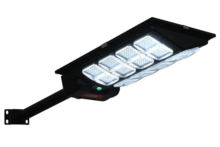 Đèn đường liền thể năng lượng mặt trời Modi MD-SLT27-400-W Màu Đen