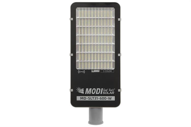 Đèn đường năng lượng mặt trời Modi nhôm MD-SLT31-600-W Màu Đen
