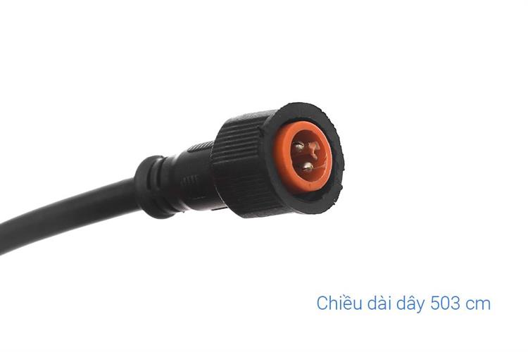Đèn pha năng lượng mặt trời Modi MD-PT08-300-W Màu Đen