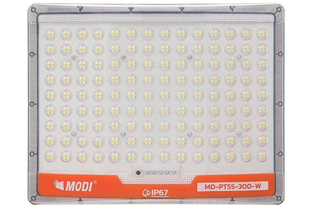 Đèn pha năng lượng mặt trời Modi MD-PT55-300-W Màu Trắng