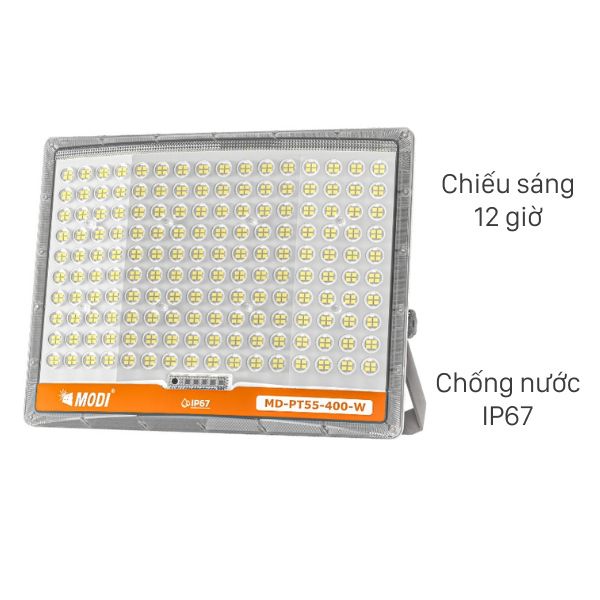 Đèn pha năng lượng mặt trời MODI MD-PT55-400-W