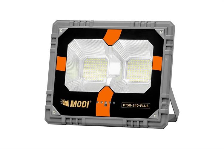 Đèn pha năng lượng mặt trời Modi MD-PT58-240-PLUS Màu Xám