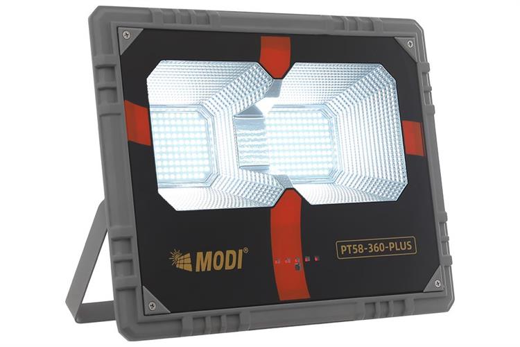 Đèn pha năng lượng mặt trời Modi MD-PT58-360-PLUS Màu Xám