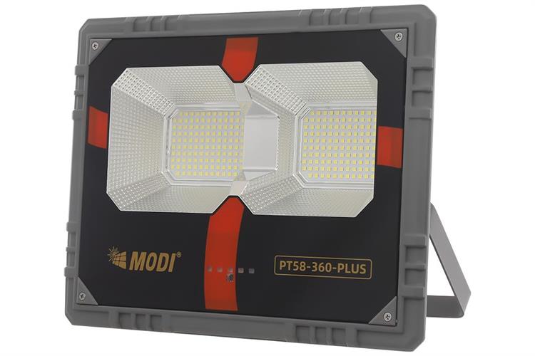 Đèn pha năng lượng mặt trời Modi MD-PT58-360-PLUS Màu Xám