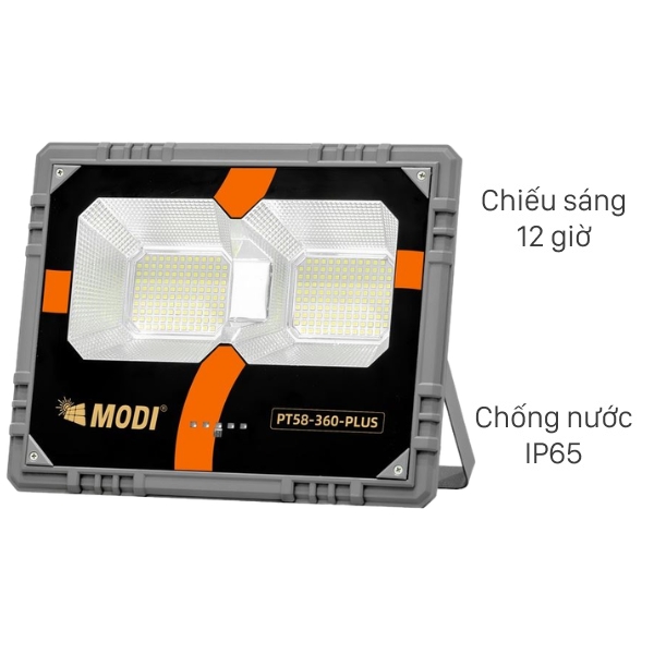 Đèn pha năng lượng mặt trời Modi MD-PT58-360-PLUS