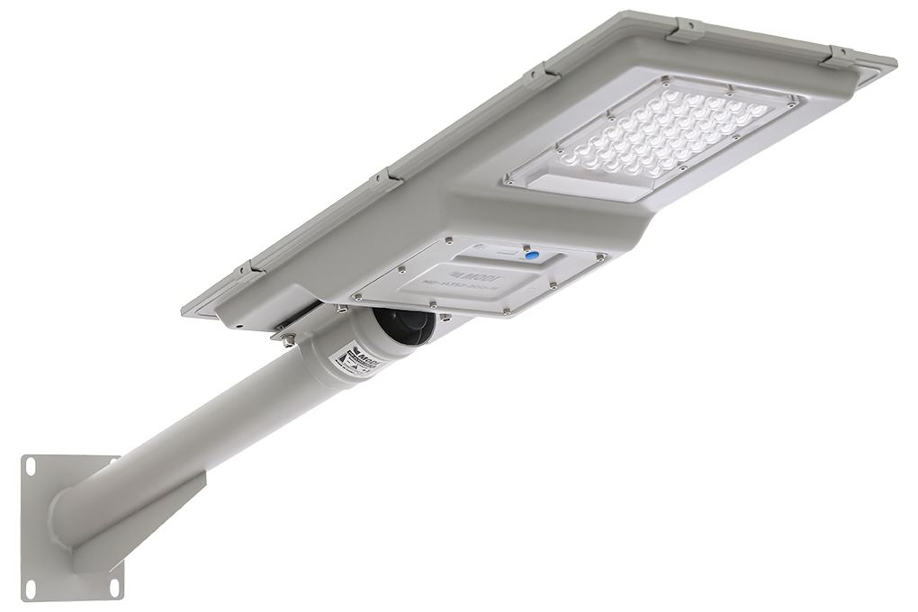 Đèn đường liền thể năng lượng mặt trời Modi MD-SLT52-300-W Màu Xám