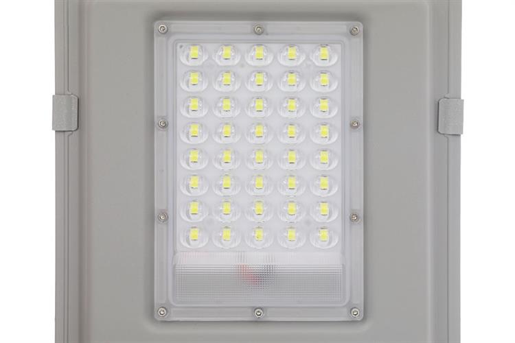 Đèn đường liền thể năng lượng mặt trời Modi MD-SLT52-300-W Màu Xám