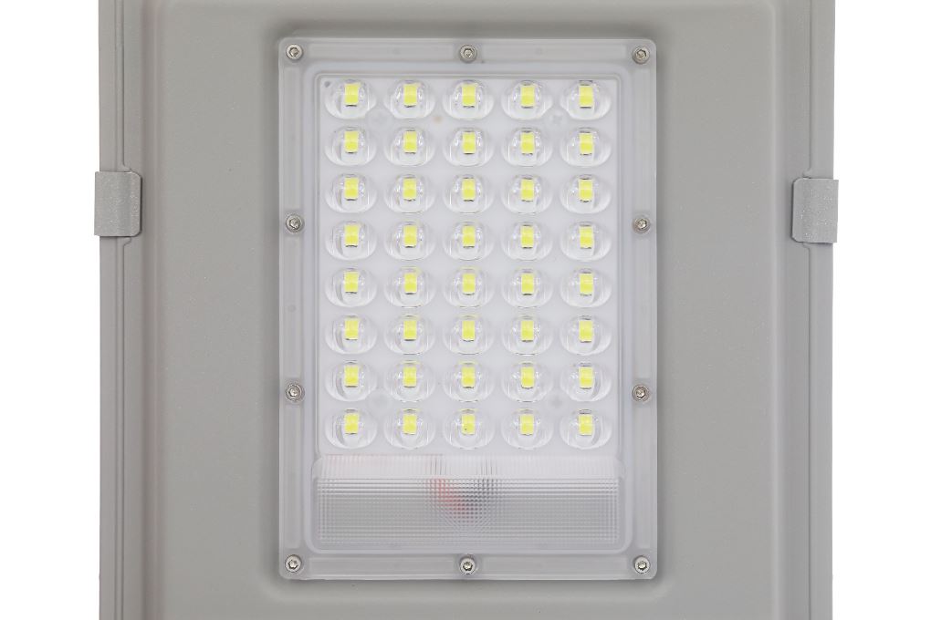 Đèn đường liền thể năng lượng mặt trời Modi MD-SLT52-300-W Màu Xám