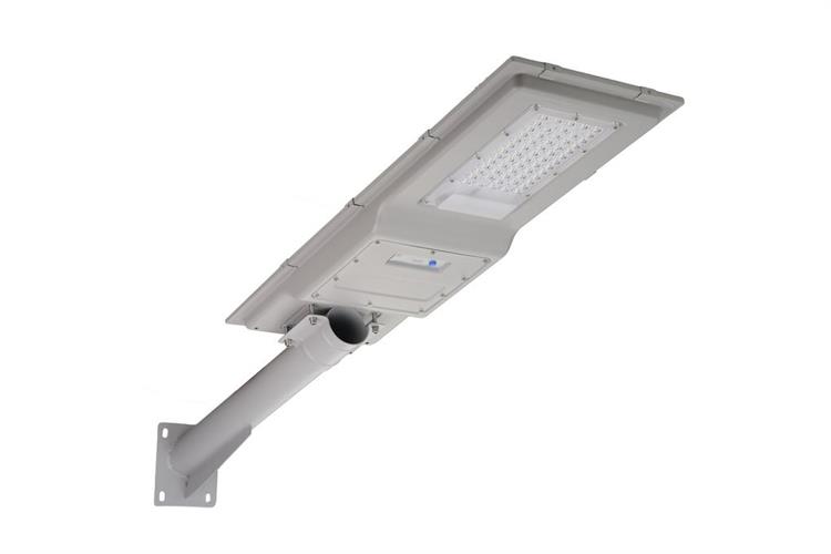 Đèn đường liền thể năng lượng mặt trời Modi MD-SLT52-400-W Màu Xám