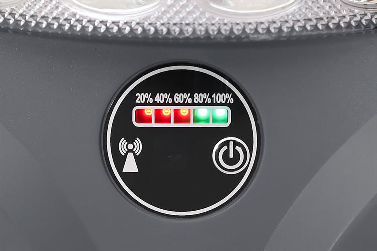 Đèn đường liền thể năng lượng mặt trời Modi MD-SLT97-360-W Màu Xám