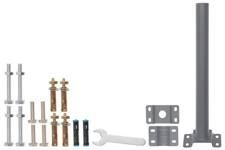 Đèn đường liền thể năng lượng mặt trời Modi MD-SLT97-360-W Màu Xám