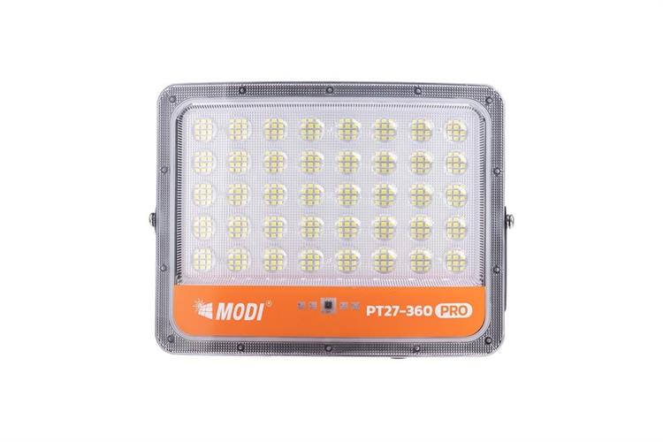 Đèn pha năng lượng mặt trời Modi MD-PT27-360-PRO Màu Xám