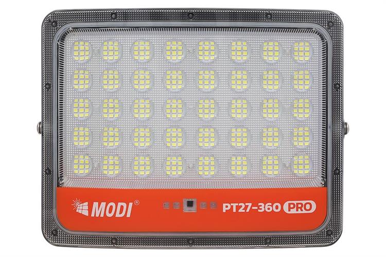 Đèn pha năng lượng mặt trời Modi MD-PT27-360-PRO Màu Xám