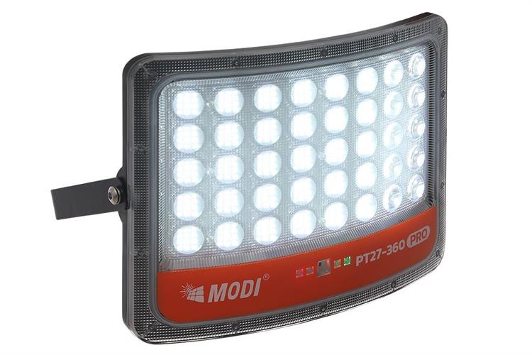 Đèn pha năng lượng mặt trời Modi MD-PT27-360-PRO Màu Xám