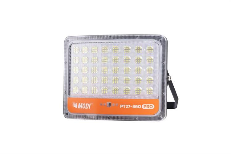 Đèn pha năng lượng mặt trời Modi MD-PT27-360-PRO Màu Xám