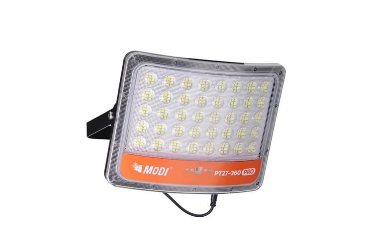 Đèn pha năng lượng mặt trời Modi MD-PT27-360-PRO Màu Xám