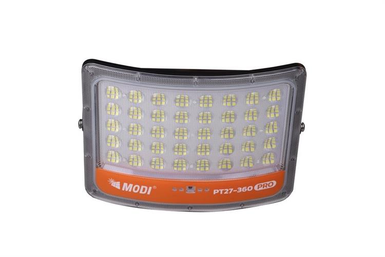 Đèn pha năng lượng mặt trời Modi MD-PT27-360-PRO Màu Xám