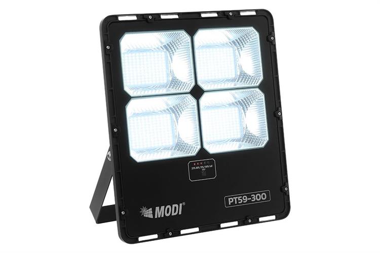 Đèn pha năng lượng mặt trời Modi MD-PT59-300-W Màu Đen