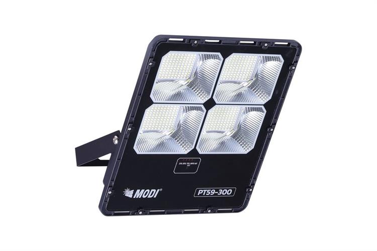 Đèn pha năng lượng mặt trời Modi MD-PT59-300-W Màu Đen