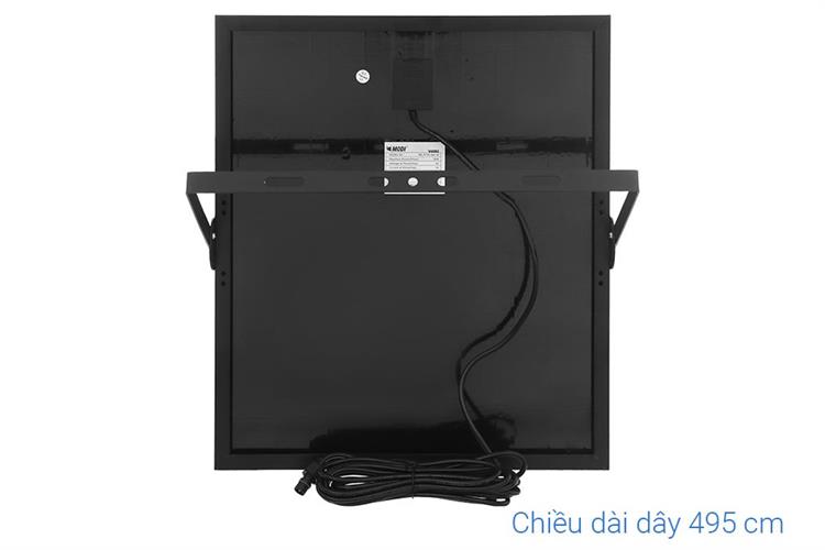 Đèn pha năng lượng mặt trời Modi MD-PT59-300-W Màu Đen