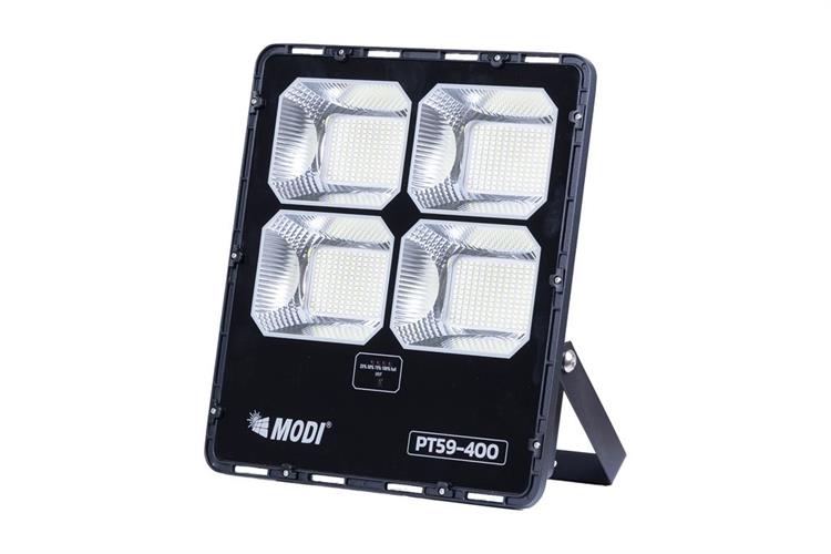 Đèn pha năng lượng mặt trời Modi MD-PT59-400-W Màu Đen