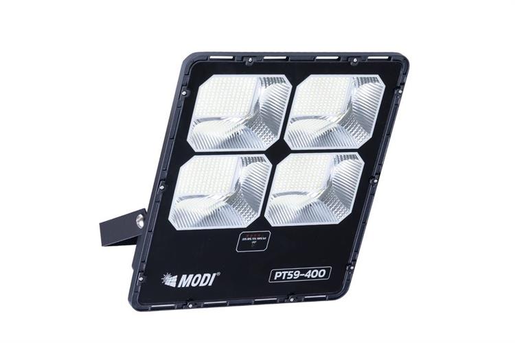 Đèn pha năng lượng mặt trời Modi MD-PT59-400-W Màu Đen