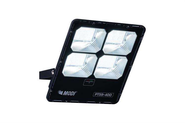 Đèn pha năng lượng mặt trời Modi MD-PT59-400-W Màu Đen
