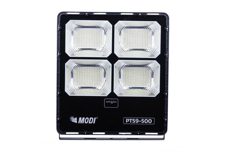 Đèn pha năng lượng mặt trời Modi MD-PT59-500-W Màu Đen