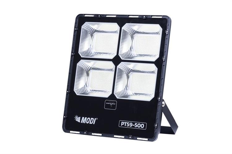 Đèn pha năng lượng mặt trời Modi MD-PT59-500-W Màu Đen