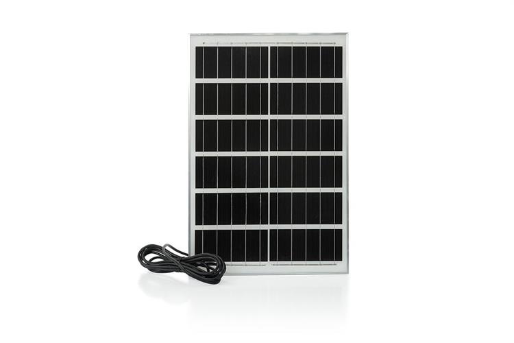 Đèn pha năng lượng mặt trời nhôm SUNTEK RP-100 14.4W Màu Đen