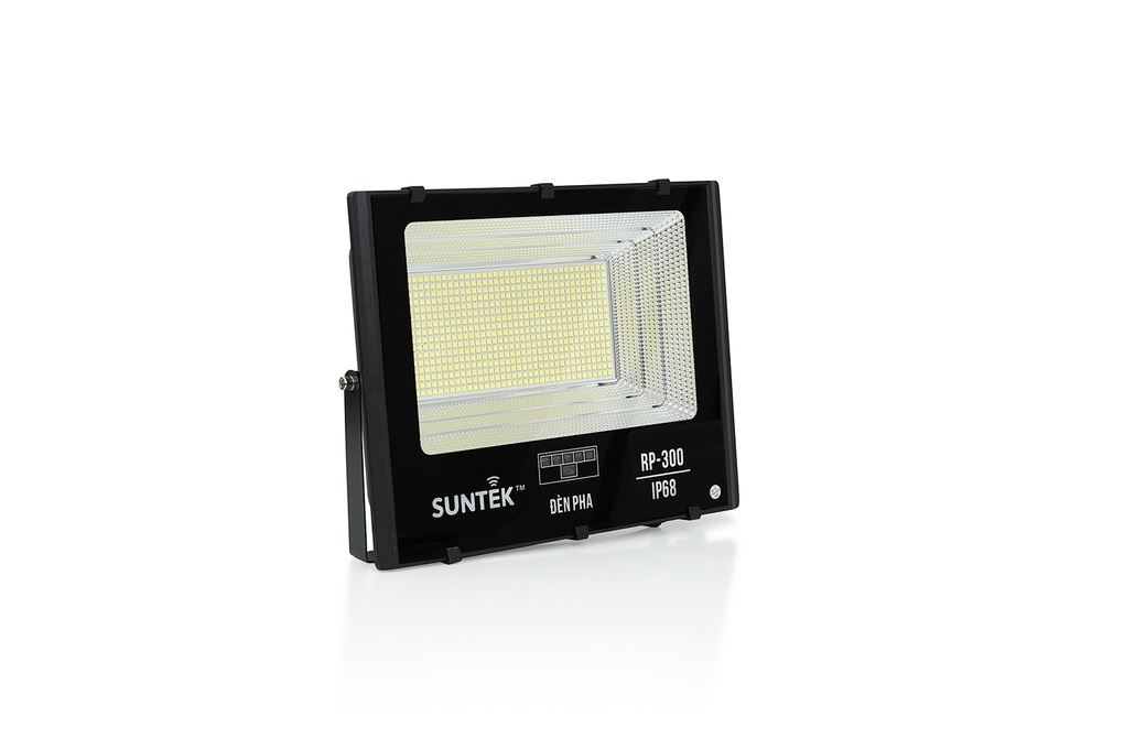 Đèn pha năng lượng mặt trời nhôm SUNTEK RP-300 Màu Đen