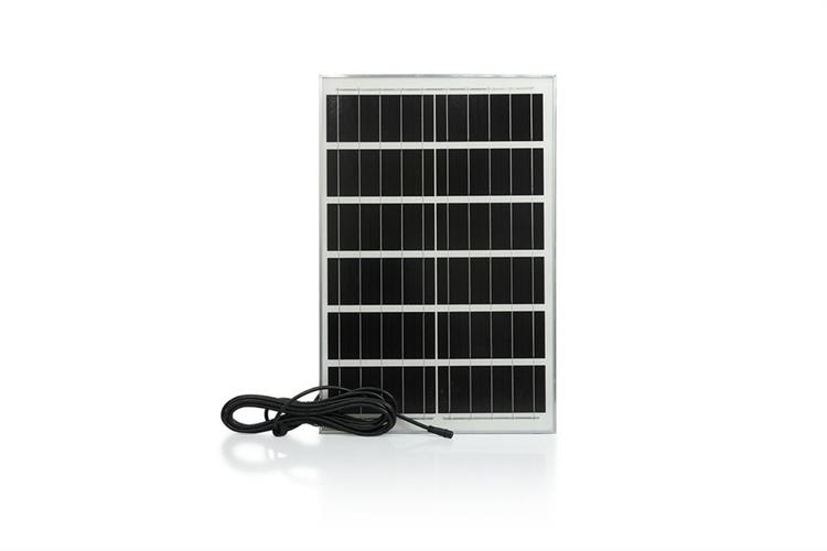 Đèn pha năng lượng mặt trời nhôm SUNTEK RL-200 18W Màu Đen