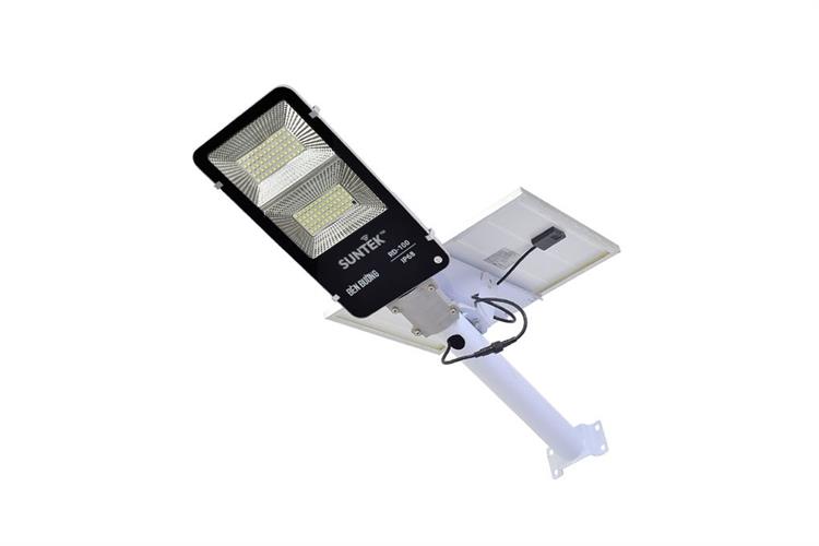 Đèn đường năng lượng mặt trời nhôm SUNTEK RD-100 15.04W Màu Đen