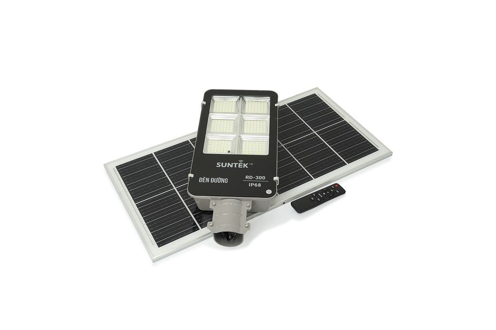 Đèn đường năng lượng mặt trời nhôm SUNTEK RD-300 - 10