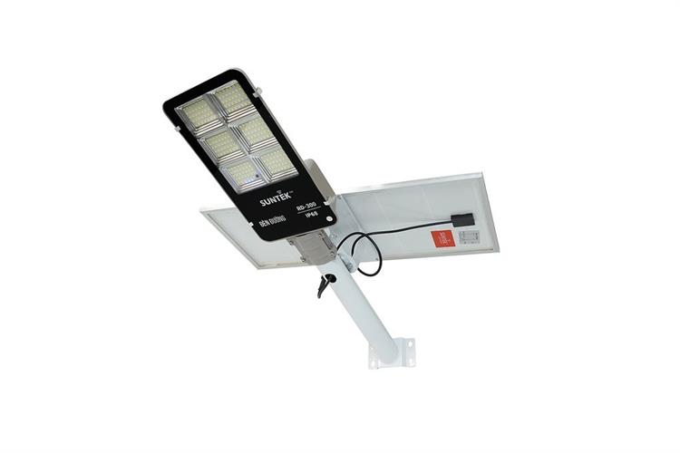 Đèn đường năng lượng mặt trời nhôm SUNTEK RD-300 21W Màu Đen