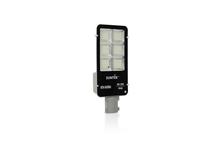 Đèn đường năng lượng mặt trời nhôm SUNTEK RD-300 21W Màu Đen