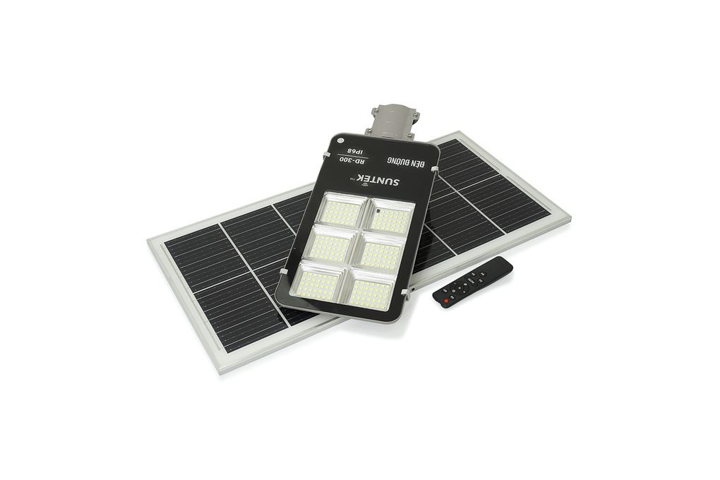 Đèn đường năng lượng mặt trời nhôm SUNTEK RD-300 - 9