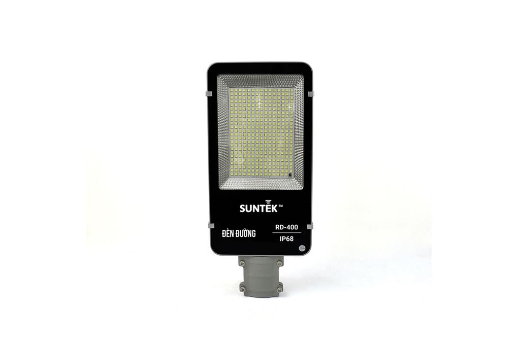Đèn đường năng lượng mặt trời nhôm SUNTEK RD-400 Màu Đen