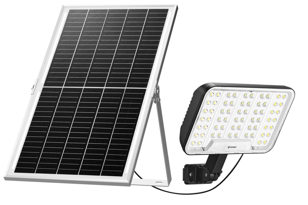 Đèn pha năng lượng mặt trời Goneo GN-C600B-AS Màu Đen