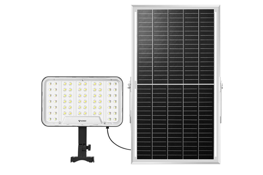 Đèn pha năng lượng mặt trời Goneo GN-C600B-AS Màu Đen