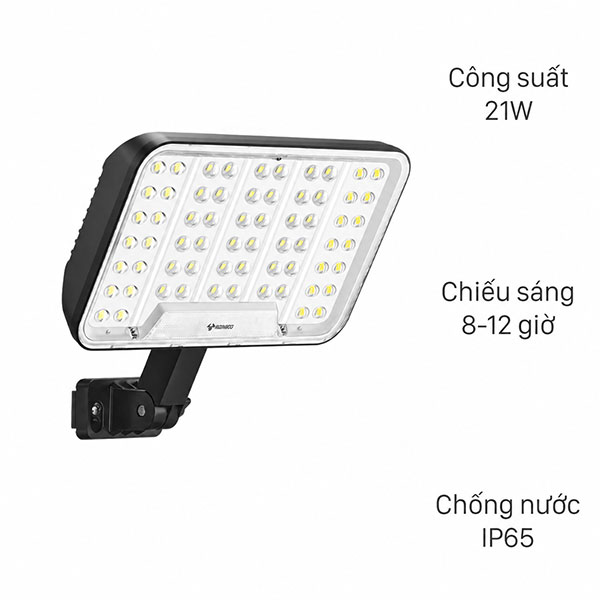 Đèn pha năng lượng mặt trời Goneo GN-C600B-AS