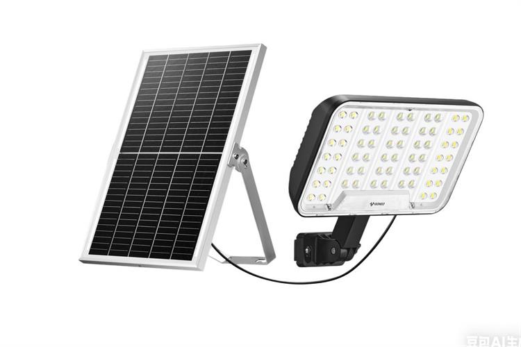 Đèn pha năng lượng mặt trời Goneo GN-C350B-AS 15W Màu Đen