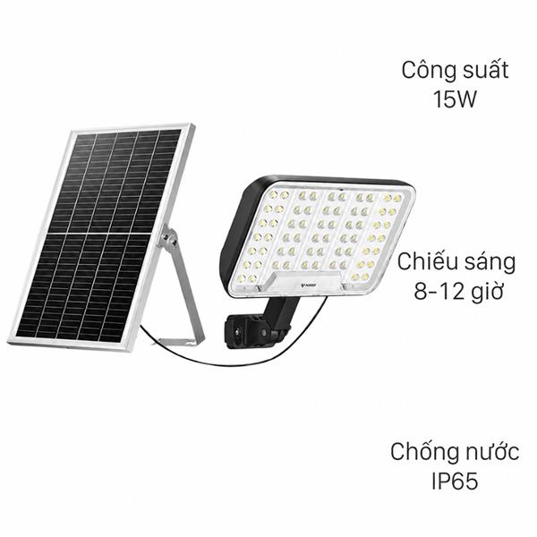 Đèn pha năng lượng mặt trời Goneo GN-C350B-AS