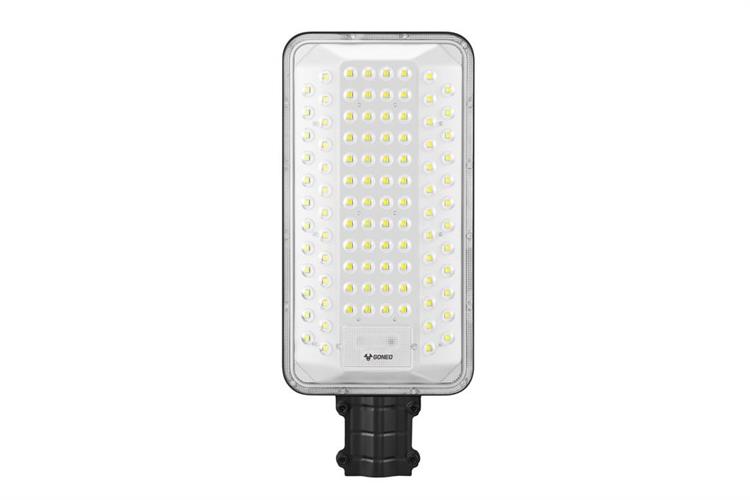 Đèn đường năng lượng mặt trời nhôm Goneo GN-A600C-AS 21W Màu Đen