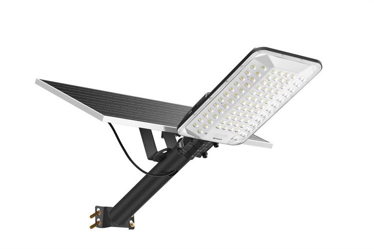 Đèn đường năng lượng mặt trời nhôm Goneo GN-A600C-AS 21W Màu Đen